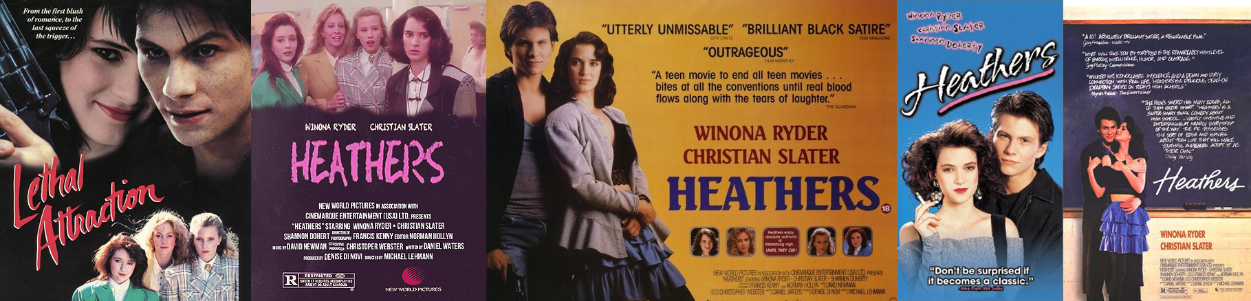HEATHERS Retro Artwork